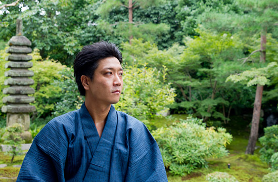 President of Kyoto Flower Shop OMURO Soki Shimamoto